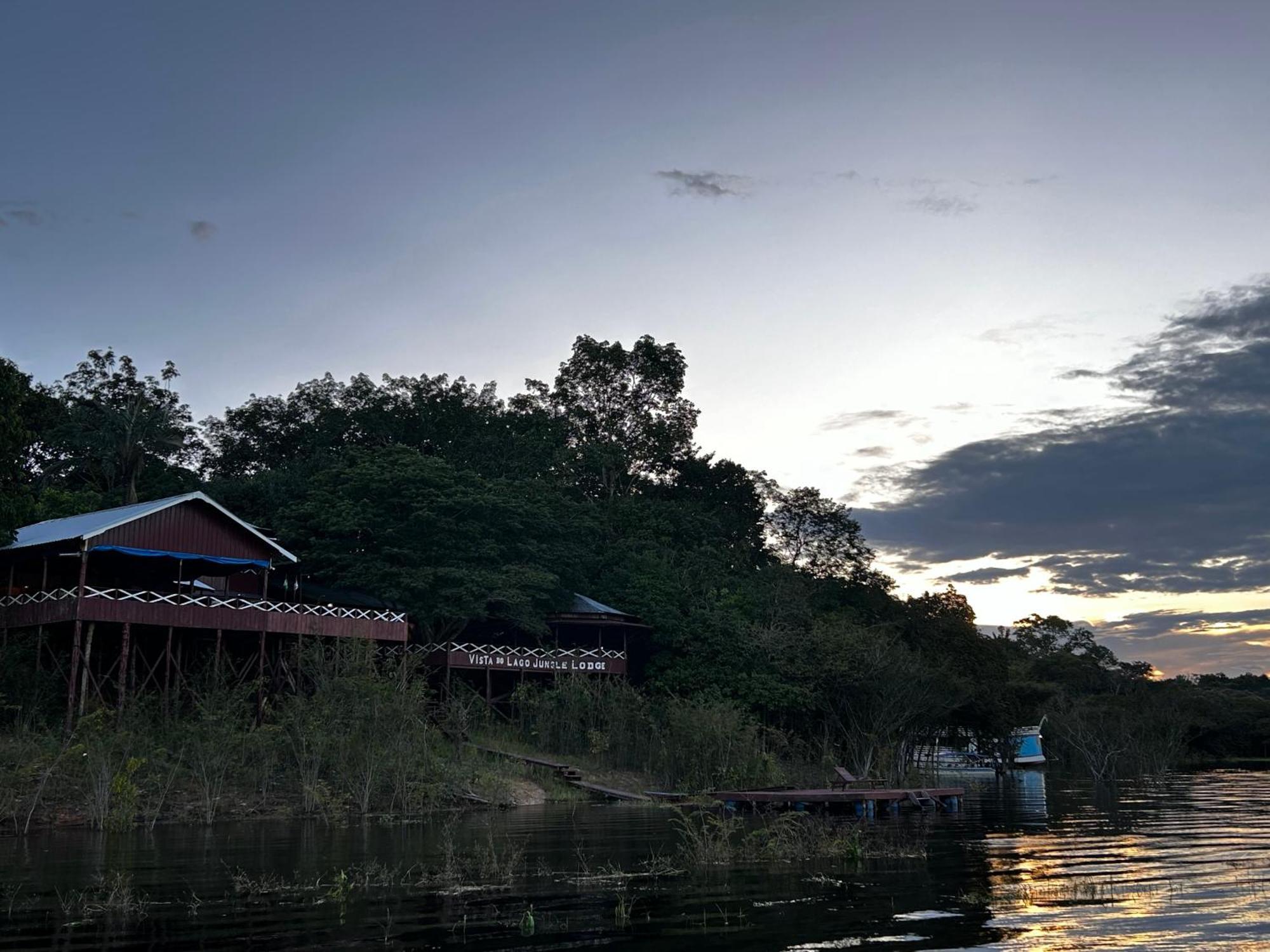 Vista Do Lago Jungle Lodge Cajual Buitenkant foto