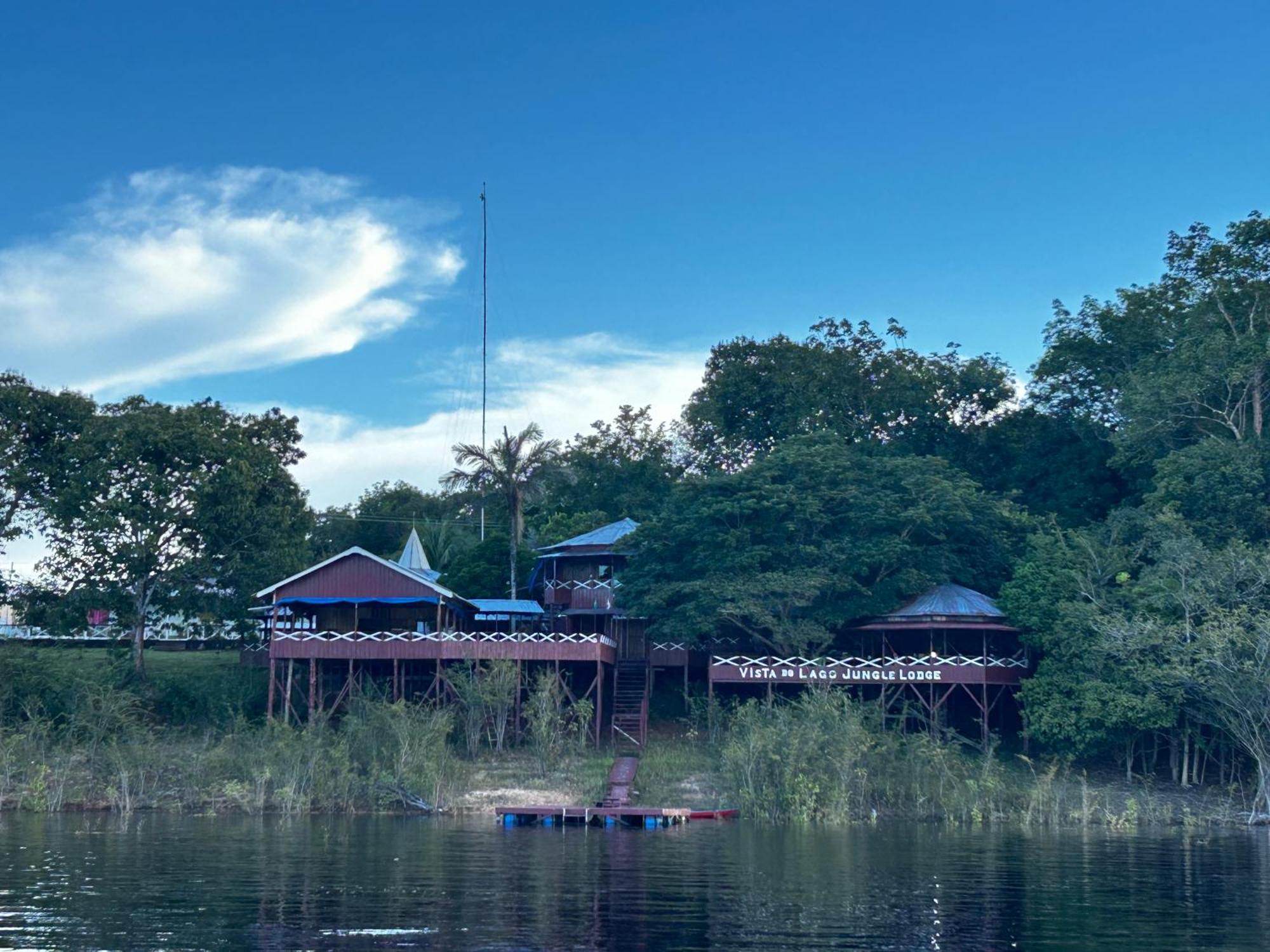Vista Do Lago Jungle Lodge Cajual Buitenkant foto