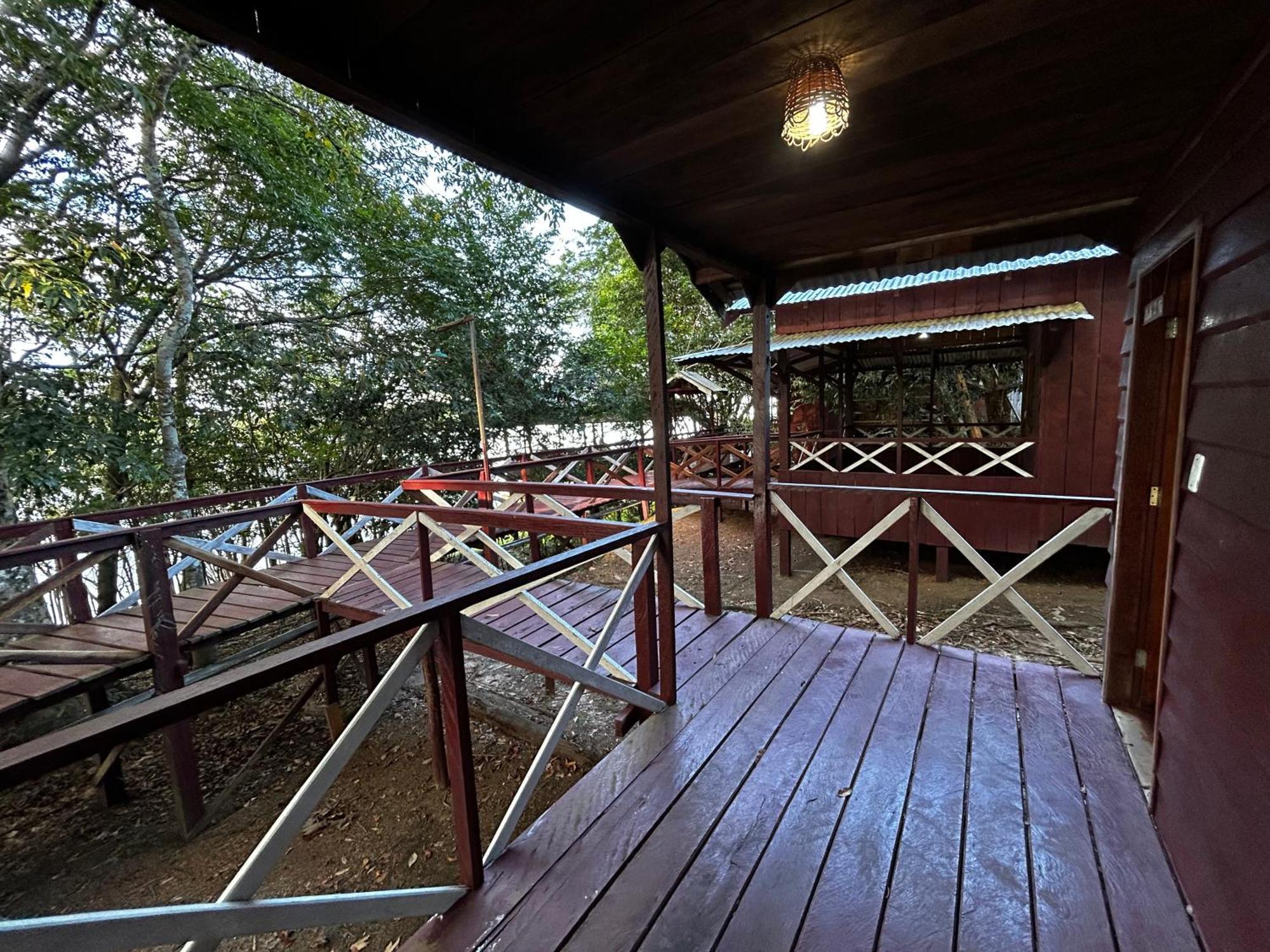 Vista Do Lago Jungle Lodge Cajual Buitenkant foto