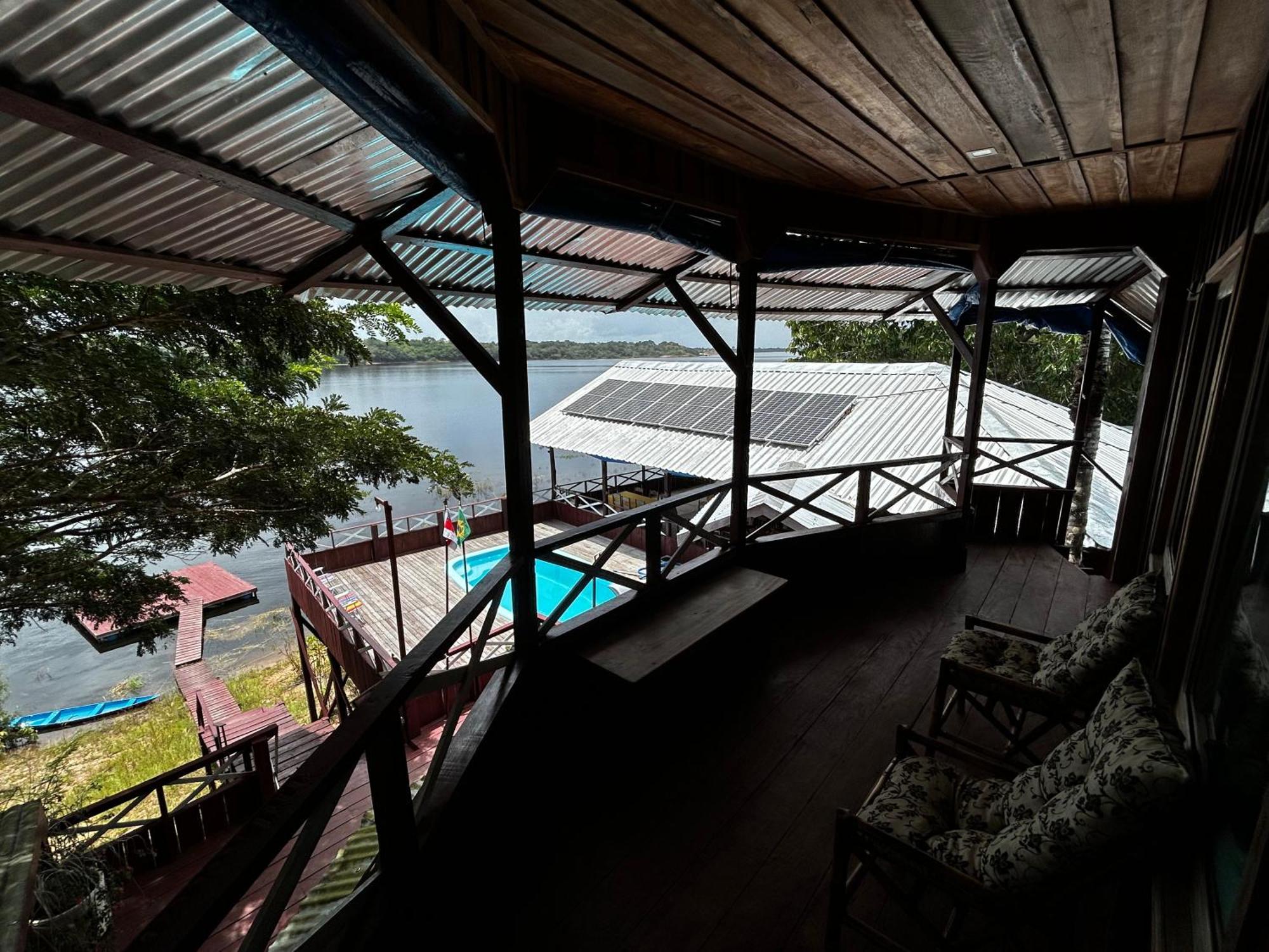 Vista Do Lago Jungle Lodge Cajual Buitenkant foto